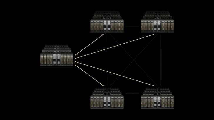 NVIDIA Spectrum-XGS macht aus Rechenzentren globale KI-Giga-Cluster