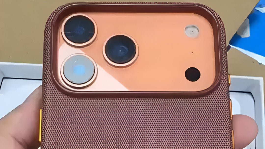Apple zeigt iPhone 17 Pro in Orange mit TechWoven-Hüllen