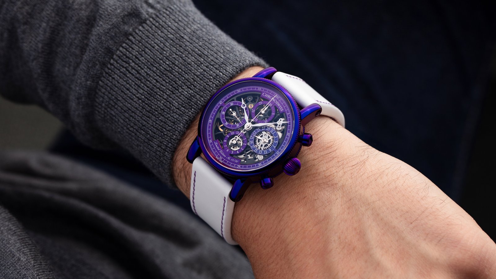 Chronoswiss feiert 30 Jahre mit dem Opus Purple Rain