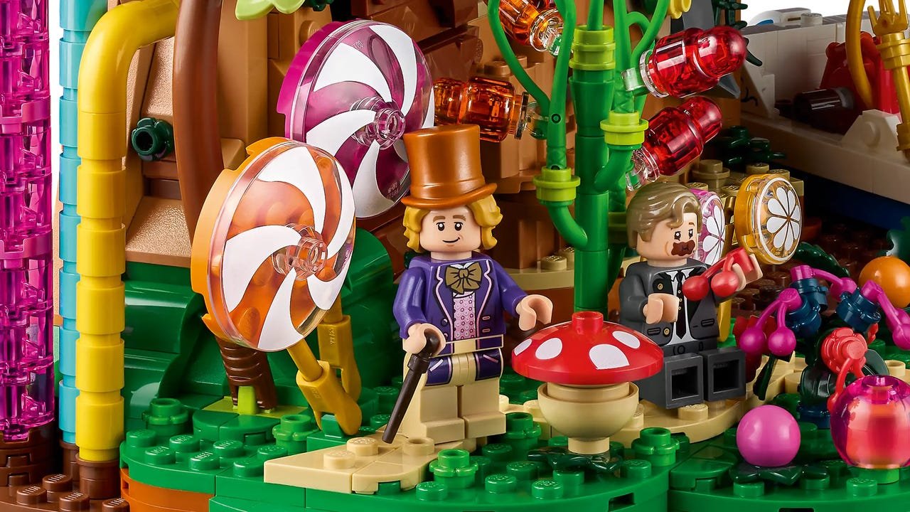 LEGO stellt Willy Wonkas Schokoladenfabrik-Set vor