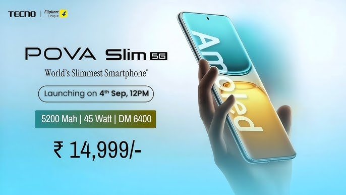 Tecno Spark Slim und Pova Slim definieren das Ultradünn-Smartphone neu Tecno Spark Slim und Pova Slim definieren das Ultradünn-Smartphone neu