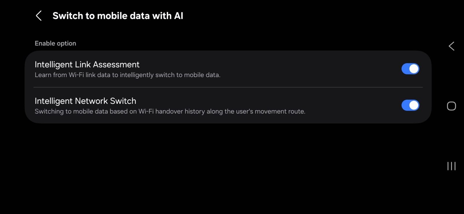 One UI 8.5: AI macht den Netzwerkwechsel smarter