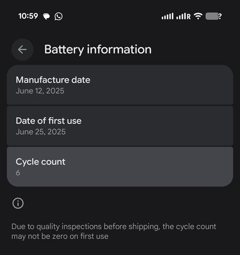 Seltsames Fragezeichen auf dem Pixel 10 Pro Fold: Was steckt wirklich dahinter? Seltsames Fragezeichen auf dem Pixel 10 Pro Fold: Was steckt wirklich dahinter?