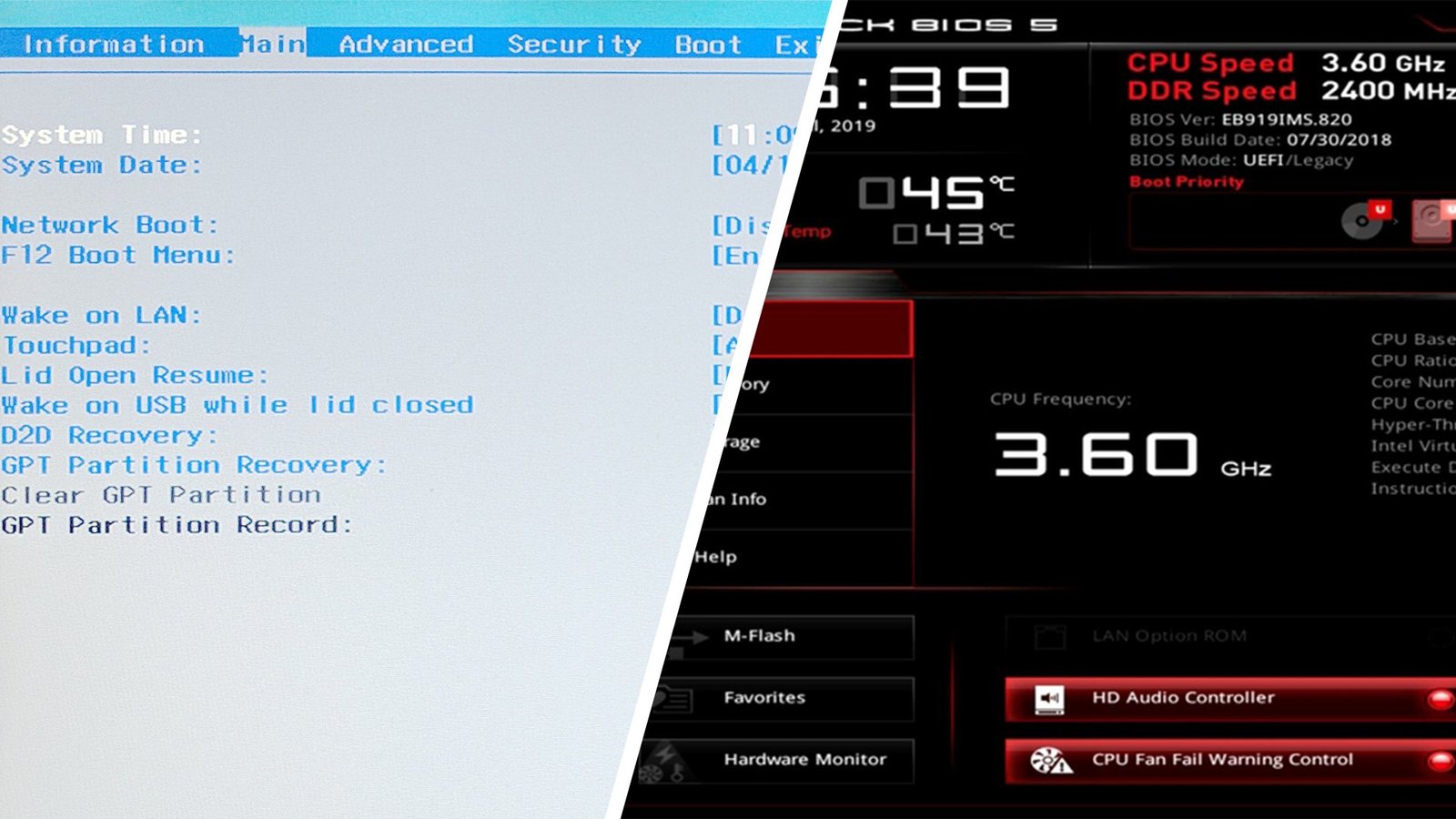 BIOS und UEFI auf dem Laptop öffnen BIOS und UEFI auf dem Laptop öffnen