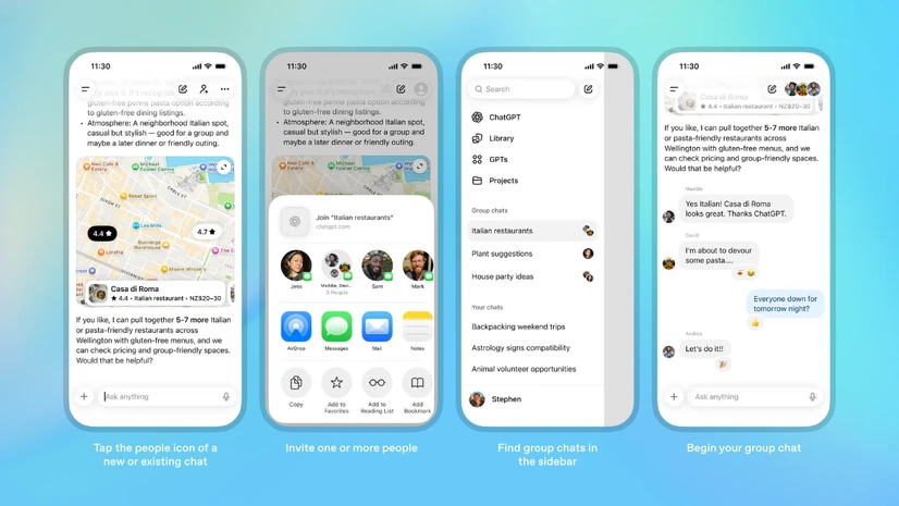ChatGPT-Gruppenchats: Wie sie funktionieren und warum sie eure Gespräche verändern ChatGPT-Gruppenchats: Wie sie funktionieren und warum sie eure Gespräche verändern