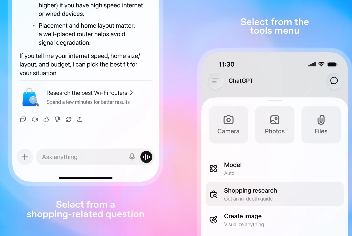 Shopping Research: Wie ChatGPT lernt, für dich einkaufen zu gehen