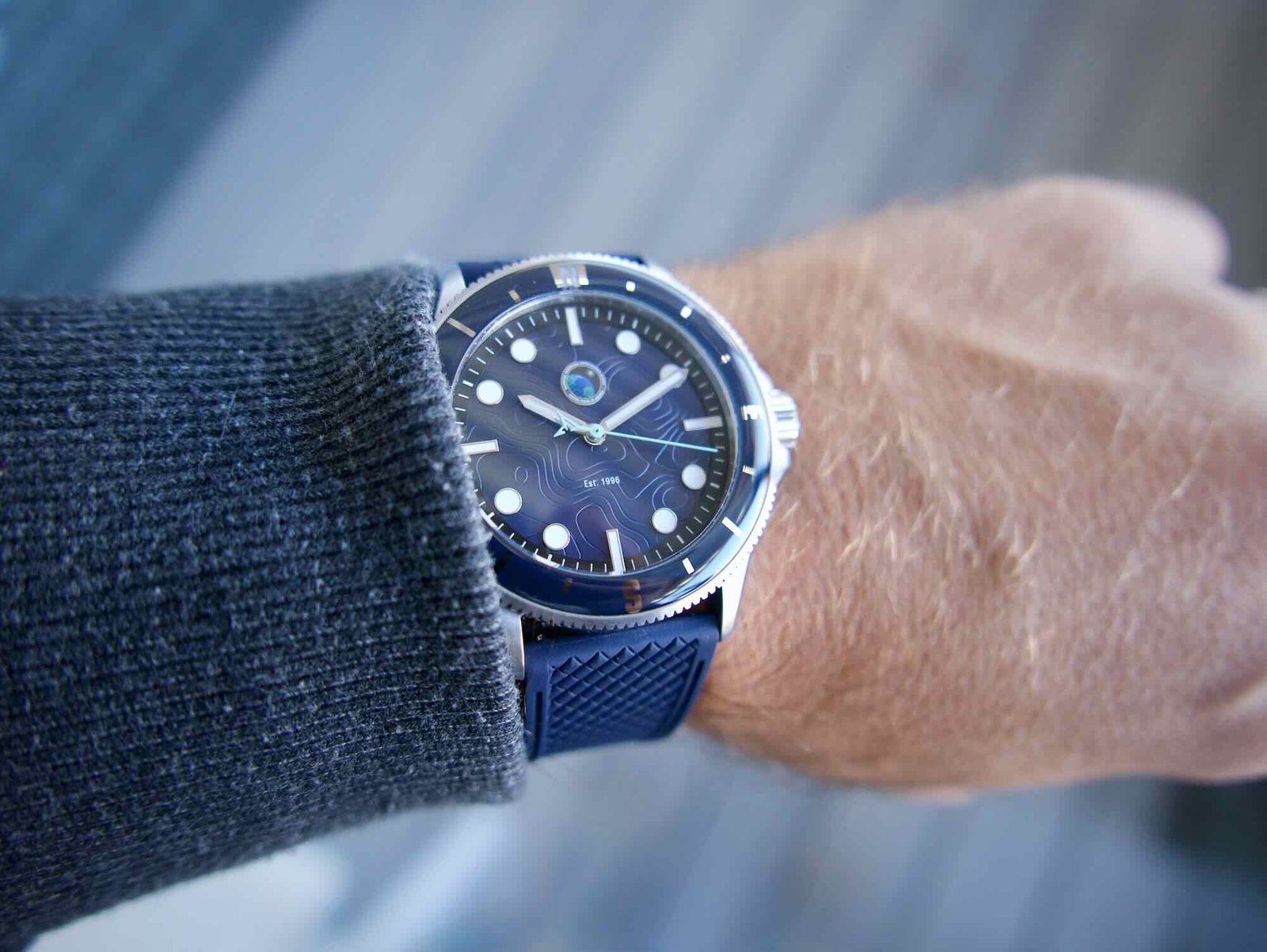 AXIA Time NGA Argos: der Diver, der Karten liebt