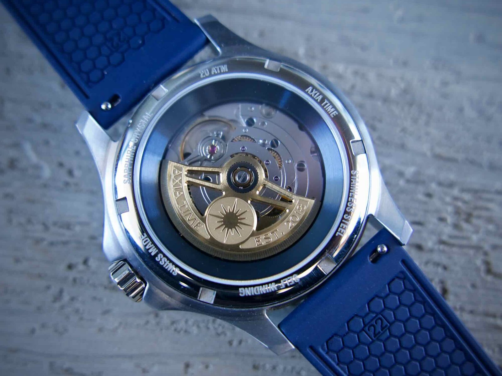 AXIA Time NGA Argos: der Diver, der Karten liebt