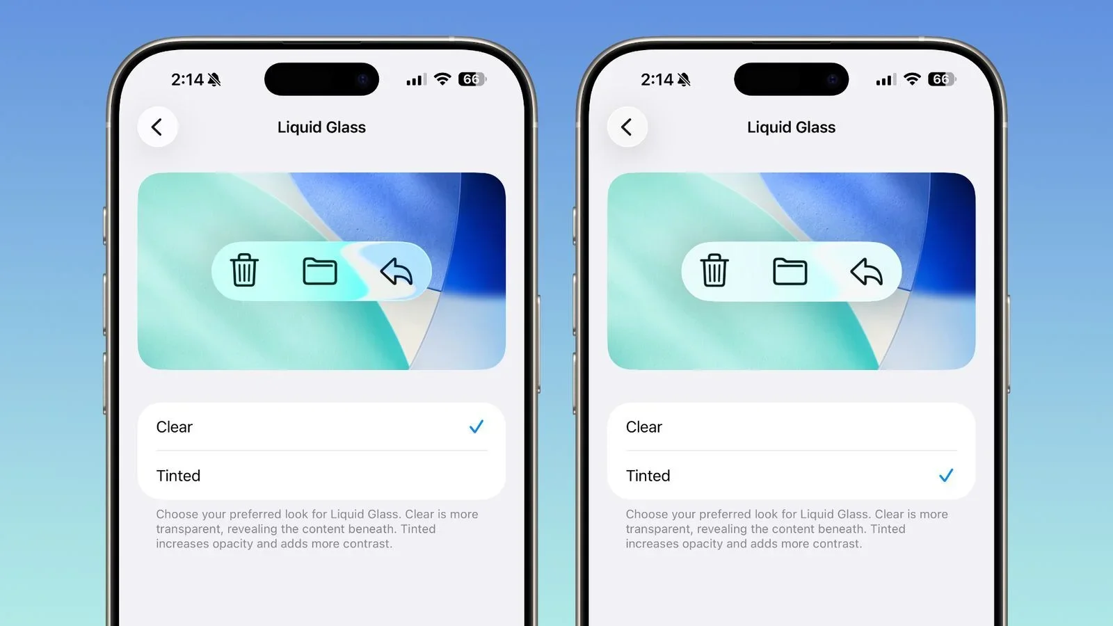 Liquid Glass in iOS 26: So wollen es die Nutzer Liquid Glass in iOS 26: So wollen es die Nutzer