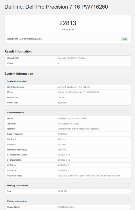 Intel Core Ultra 7 366H: Was die geleakte iGPU-Leistung gegen Radeon 840M und 860M bedeutet